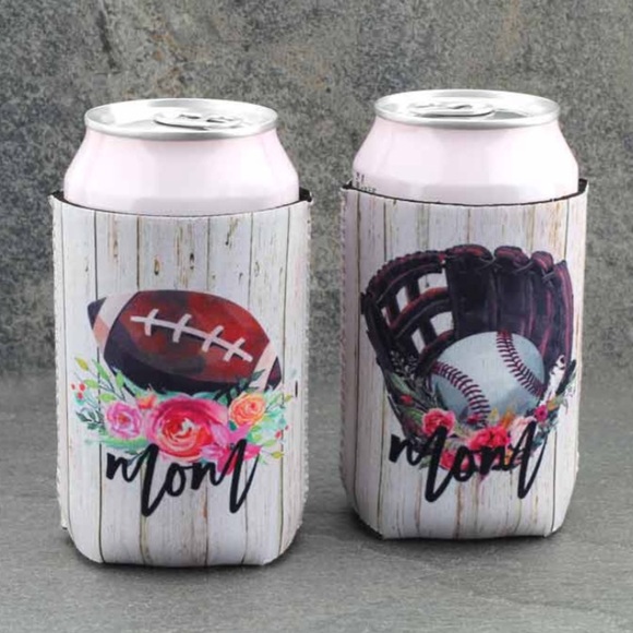 Football Mom Drink Sleeve/Cooler - Picture 2 of 2